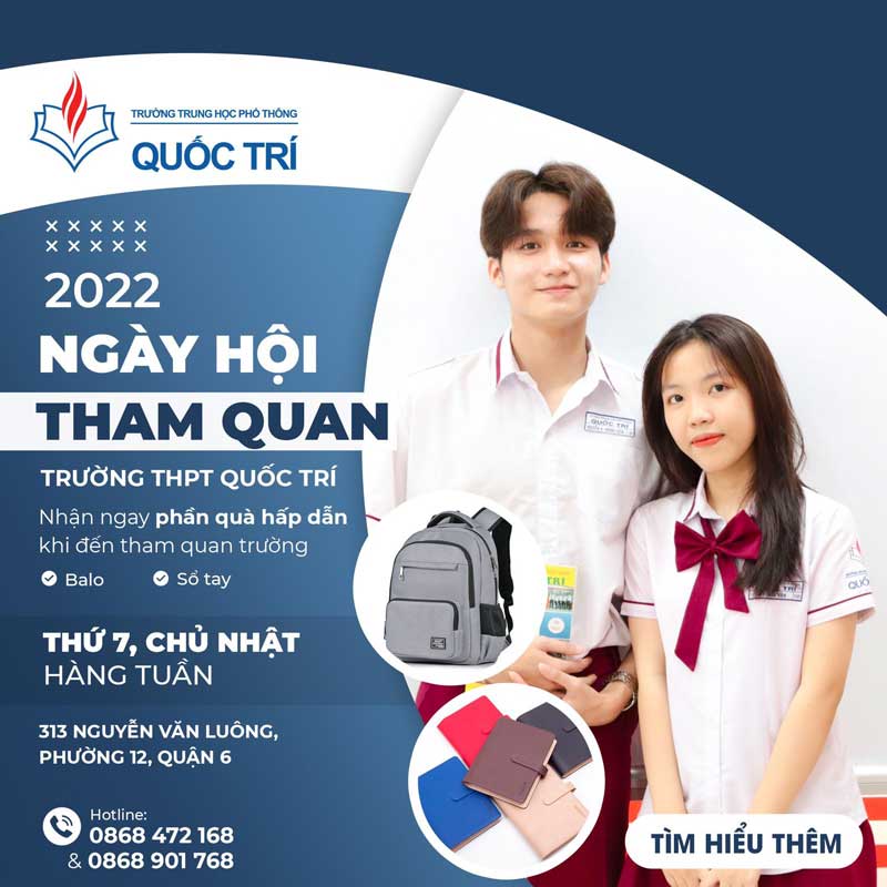 Ngày hội tham quan trường THPT Quốc Trí
