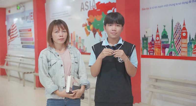 Hoàng Kiệt, học sinh giỏi toán cùng thành tích xuất sắc