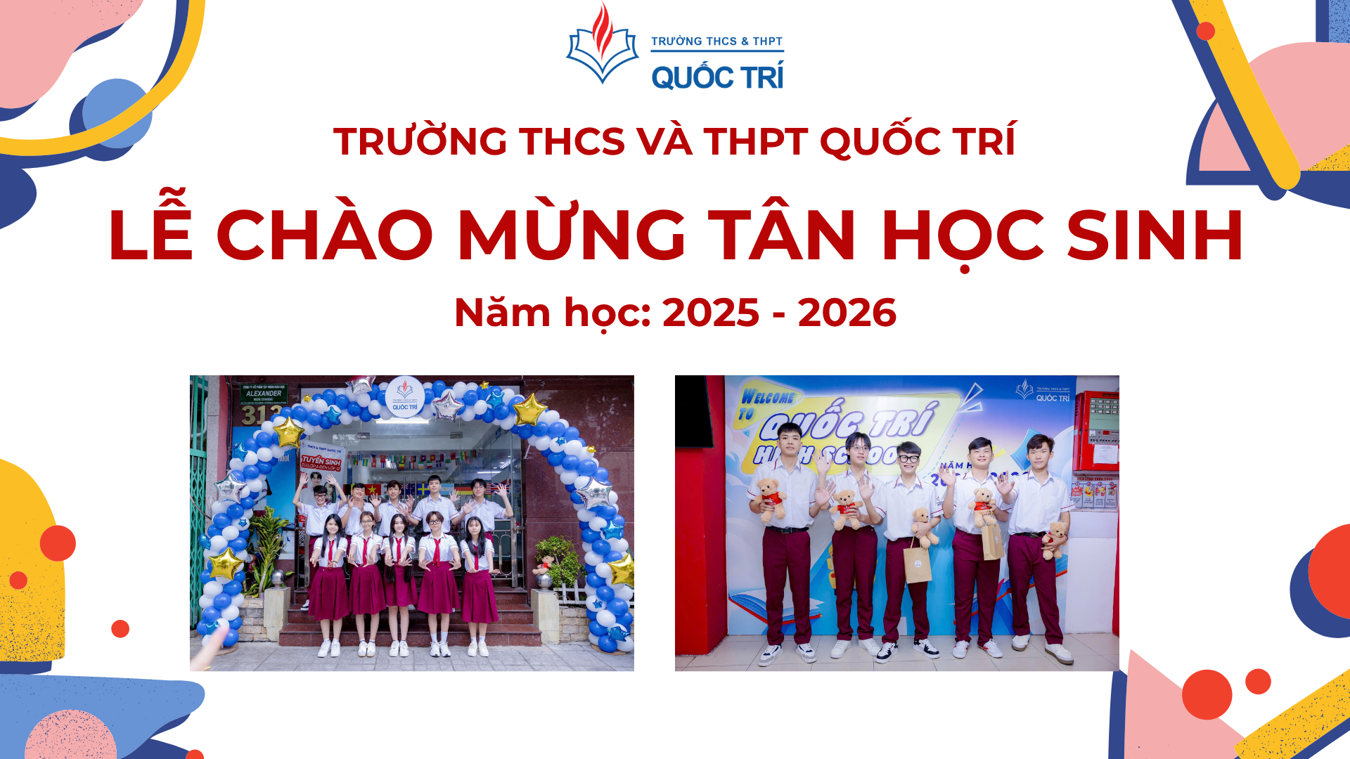 Lễ Chào mừng tân học sinh Quốc Trí năm học 2025 - 2026